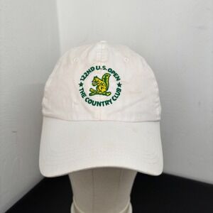 122ND US Open The Country Club USGA Member Hat 2022 Adult Strap back White Green